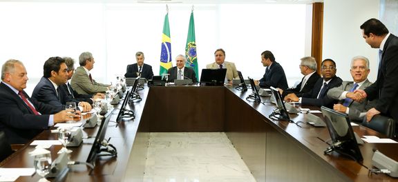 Temer reúne-se com líderes da Câmara no Palácio do Planalto - Agência Brasil Temer reúne-se com líderes da Câmara no Palácio do Planalto - Agência Brasil