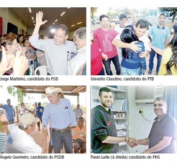 Apenas Ângelo Guerreiro e Jorge Martinho apresentaram gastos até o momento  - Fotomontagem/JP