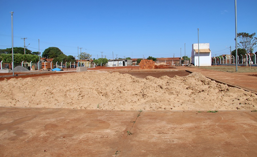 A obra deveriam ter terminado em agosto - Divulgação/Rafael Brites A obra deveriam ter terminado em agosto - Divulgação/Rafael Brites