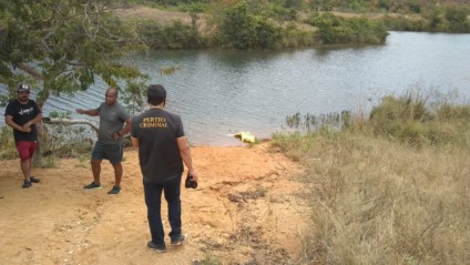 Afogamento na cascalheira é registrado neste sábado e rapaz de 25 anos morre ao tentar atravessar lago - Alfredo Neto/JPNews