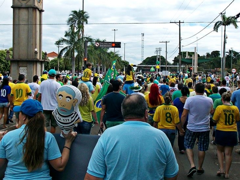 Manifestação semelhante foi realizada na cidade no inicio do ano - Danielle Leduc