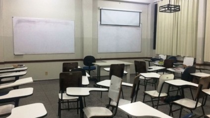 Estudantes abandonaram a sala em solidariedade a uma aluna - Lucas dos Anjos/JPNEWS