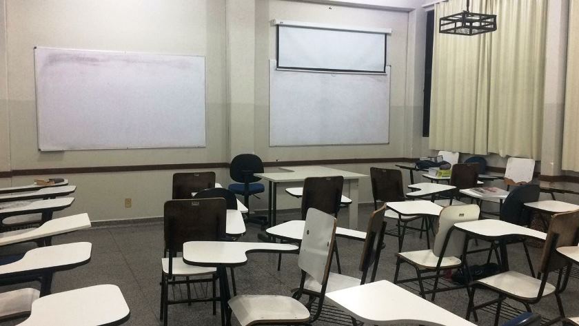 Estudantes abandonaram a sala em solidariedade a uma aluna - Lucas dos Anjos/JPNEWS