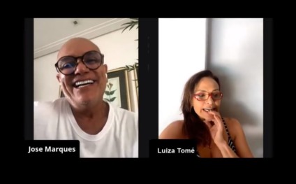 Além da peça, Luiza Tomé falou sobre a vida e carreira - Reprodução