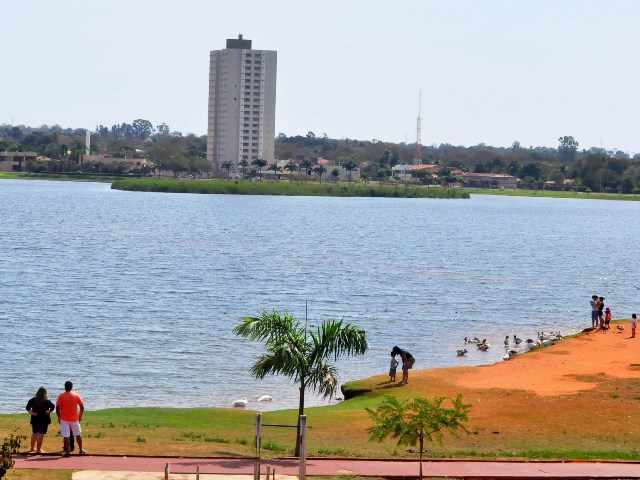 Lagoa Maior é um dos principais pontos turísticos da cidade  - Danilo Fiúza/JP 