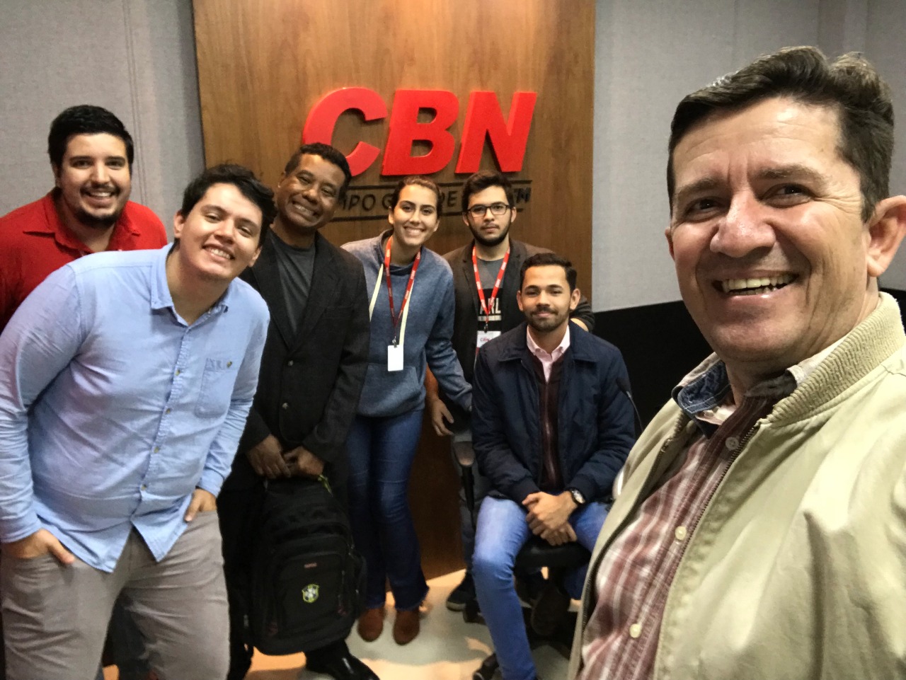 Equipe CBN se despede de Paulo Nonato - (Foto: Otávio Neto)