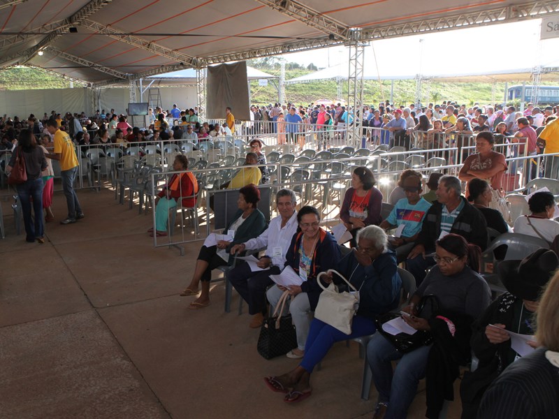 Expectativa é que 1.200 pessoas sejam atendidas por dia - Elias Dias