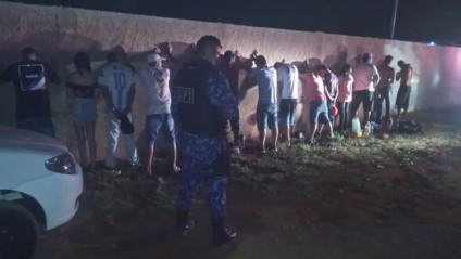 Guarda Municipal fecha festa com 200 pessoas em chácara - Foto: Divulgação/Guarda Civil Metropolitana