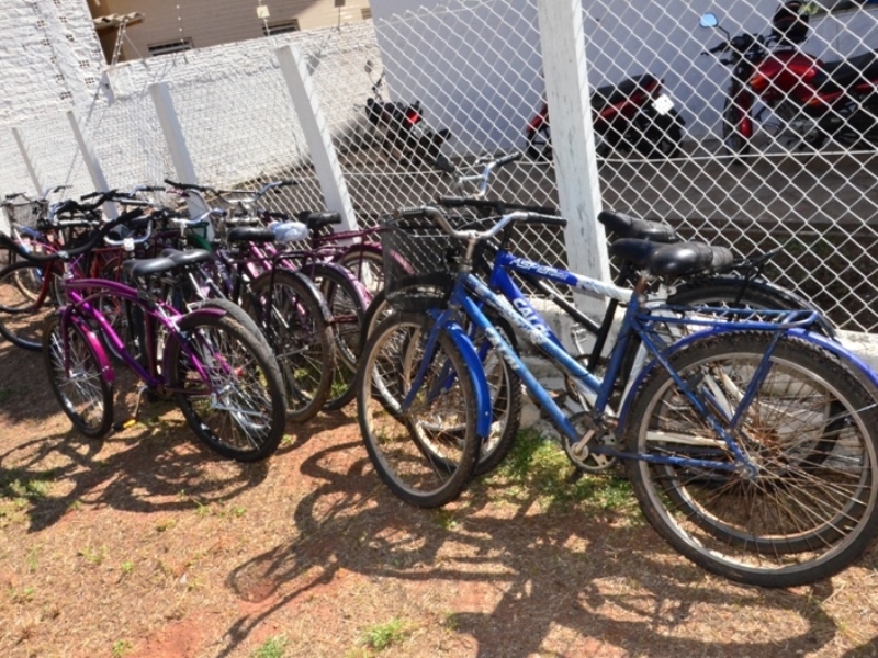 Já foram aprendidas 16 bicicletas e um skate - Divulgação