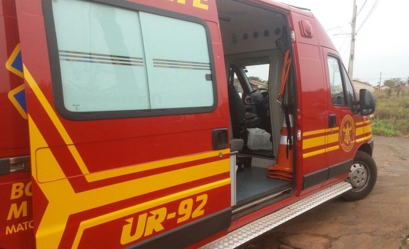 Motociclistas foram encaminados à Santa Casa pelo Corpo de Bombeiros - Reprodução/Internet