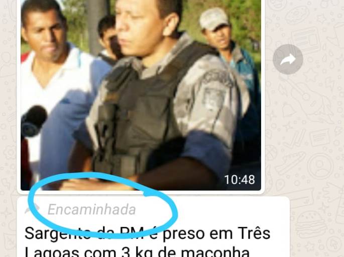 Autores da postagem falsa em aplicativo de celular foram descobertos - Imagem cedida