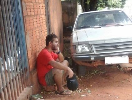 Jovem foi encontrado na segunda-feira (22) em um restaurante de Água Clara - Arquivo Pessoal