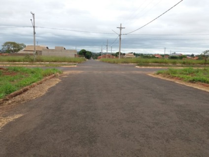 Local ainda não recebeu sinalização horizontal e vertical - Alex Santos