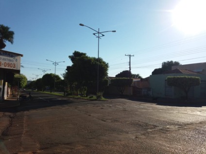 Nas demais áreas faz sol e com possibilidades de pancadas de chuva com ráios isolados - Alex Santos