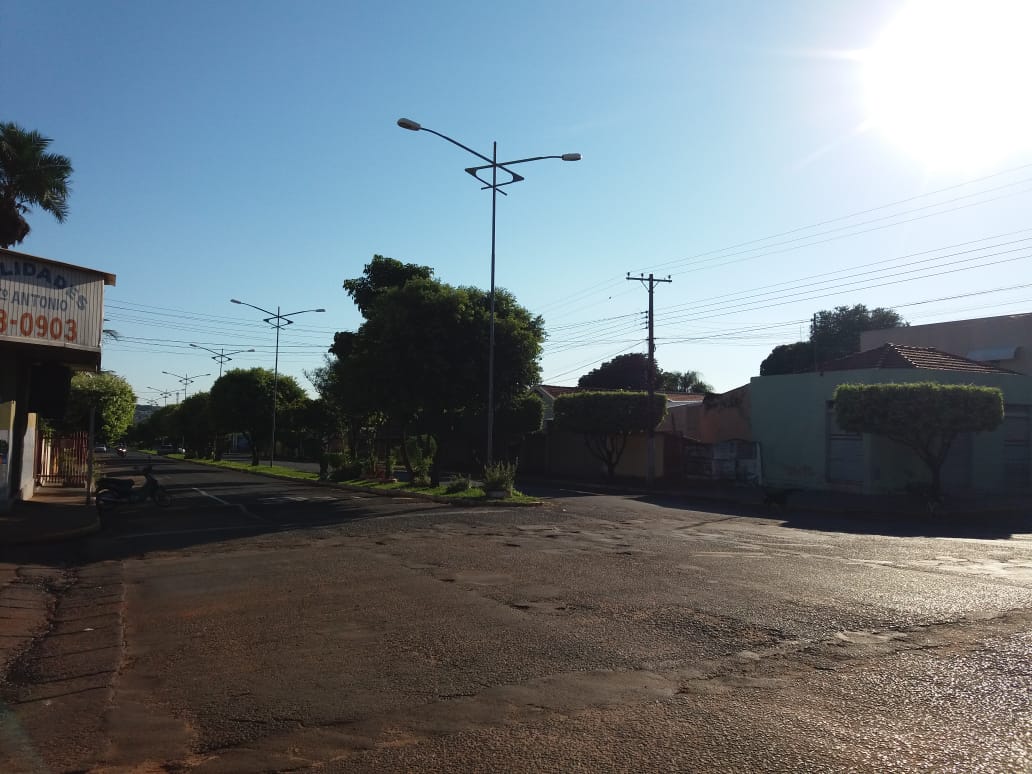 Nas demais áreas faz sol e com possibilidades de pancadas de chuva com ráios isolados - Alex Santos