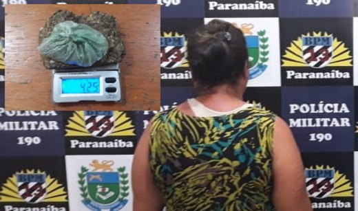 Mãe do menor seria cúmplice do tráfico realizado pelo filho de 17 anos - 13º BPM Paranaíba