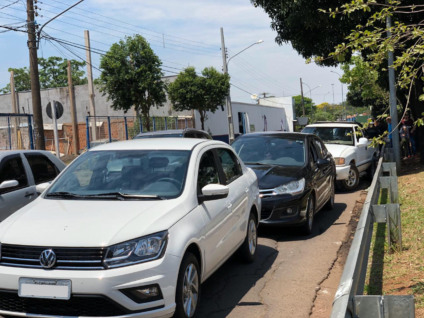 Engavetamento aconteceu na Av. Ernesto Geisel com a Dom Aquino - Luciene Arakaki