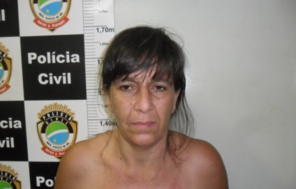 Sandra Regina Corrêa foi levada para o presídio feminino de Três Lagoas - Divulgação/Polícia Civil