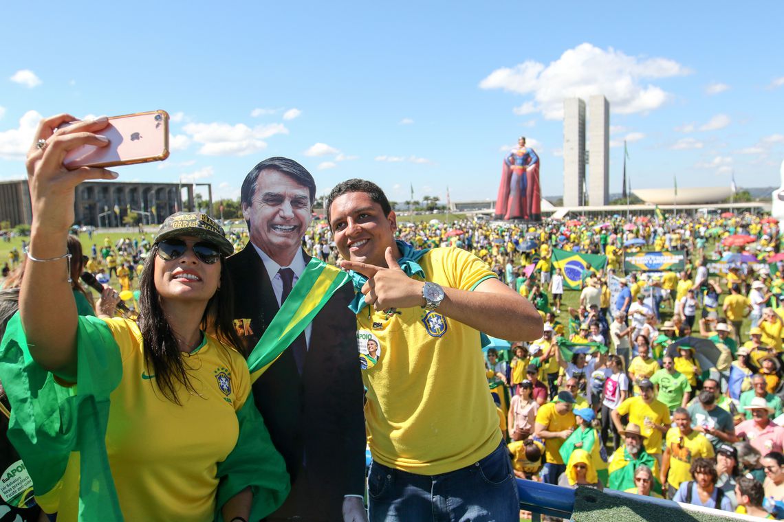 Em Brasília, segundo  a policia militar cerca de 20 mil pessoas participaram das manifestações - Foto: Agência Brasil