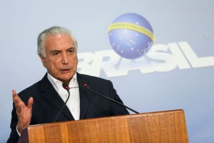 O presidente Michel Temer anuncia redução no preço do óleo diesel - Divulgação/Agência Brasil