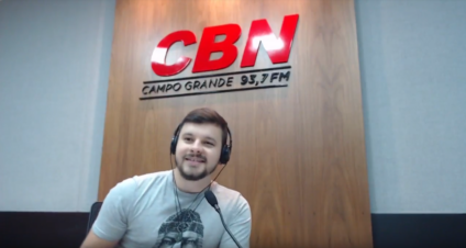 João Fusquine no comando do CBN Motors