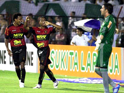 No primeiro turno o Sport levou a melhor: 2 a 1 -