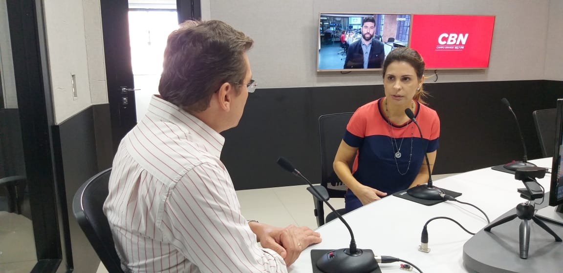 Organizadora da Campo Grande Expo Alessandra Piano contou sobre a expectativa para o evento. - Isabelly Mello/CBN CG