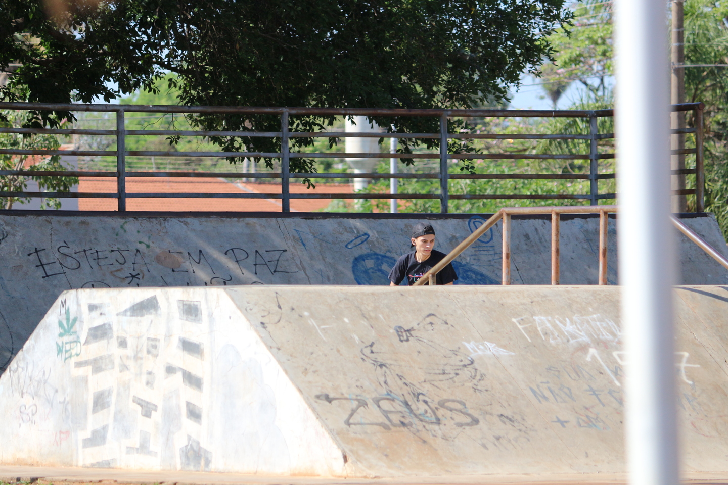 "A vida é como uma rampa de skate. Sobe e desce, mas é quando a gente tá lá em baixo que pegamos impulso!" -Emerson Silva - Arquivo/JPNews