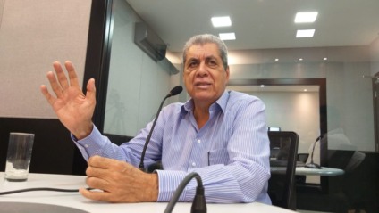 Com a disputa de uma única vaga para senador em 2022, André Puccinelli disse que não teria medo de enfrentar Reinaldo Azambuja (PSDB) - Isabelly Melo/CBN CG