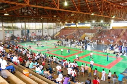 As lutas serão disputadas no Ginásio Municipal de Esportes -