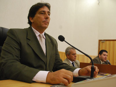 O vereador Nuna foi eleito hoje, o novo presidente da Câmara -