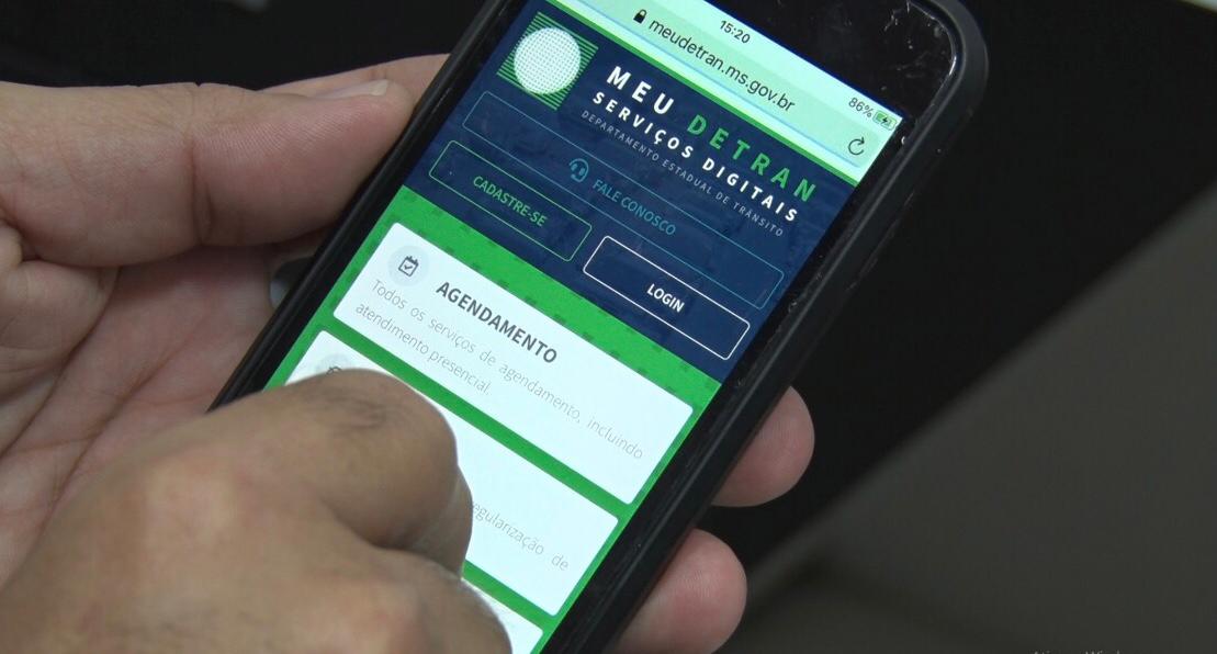 Simples e fácil, acesse os serviços do Detran-MS em seu aplicativo Detran Mobile - Arquivo/JP Simples e fácil, acesse os serviços do Detran-MS em seu aplicativo Detran Mobile - Arquivo/JP