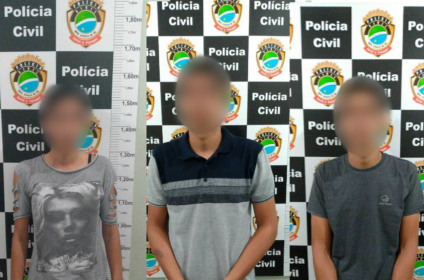 O adolescene e a jovem queriam o apartamente e junto ao terceiro envolvido, ameaçaram casal horas antes - Imagem Cedida/ PC