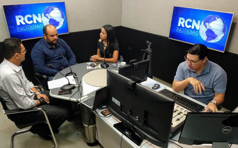 Na manhã desta quinta-feira (29), Adenaldo Nunes e Fernando Jurado participaram do Jornal RCN Notícias para falar do feirão. - Danielle Leduc/JPNews