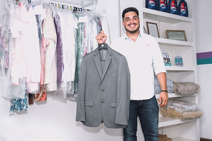 Seu closet de roupa limpa