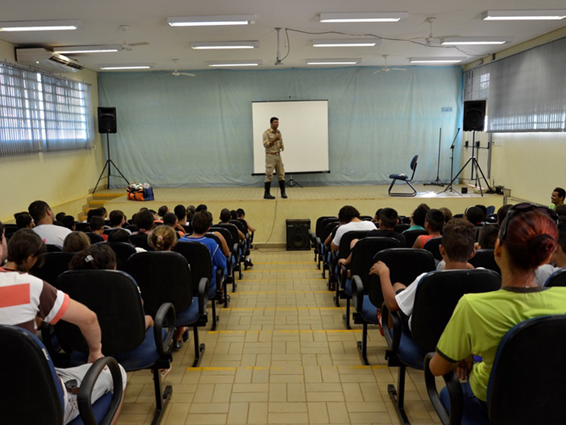 Palestra com foco em acidentes domésticos, atendeu mais de 920 crianças e adolescentes - Divulgação