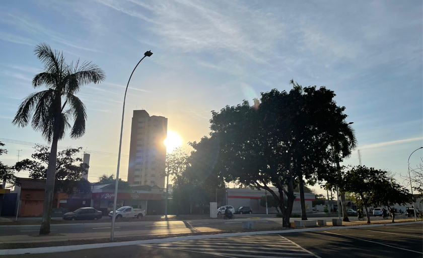 Temperatura máxima deve chegar aos 39°C