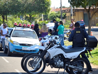 PM deu início nessa semana à operação de trânsito em conjunto com o Detran -