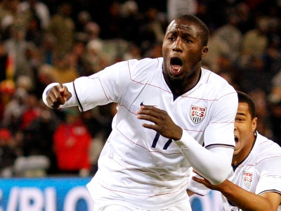 Altidore comemora o primeiro gol americano -