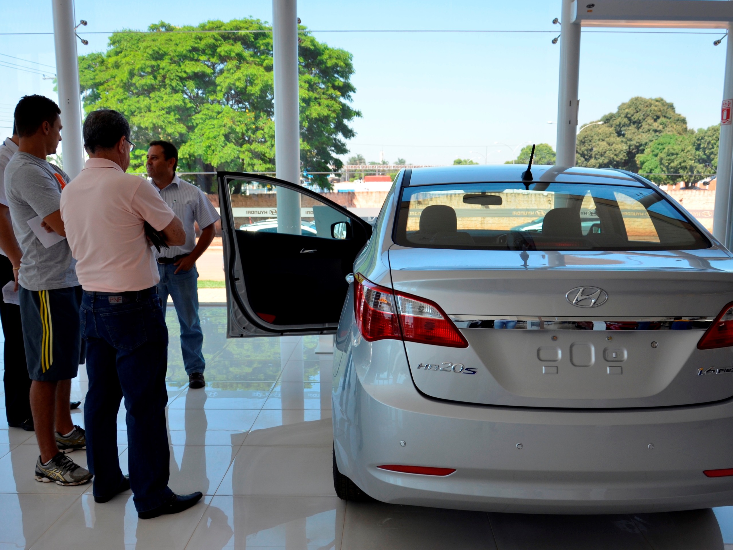 Hyundai celebra também a marca de 300 mil carros vendidos da linha HB20 - Laila Rebecca