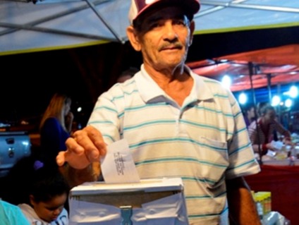 Votação foi promovida também nas feiras do dia 08 e 10 de agosto - Divulgação