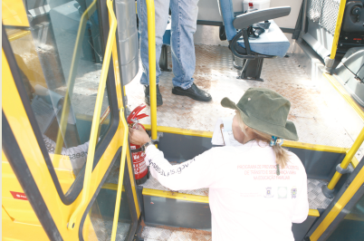 Vistoria teve início na manhã de ontem -