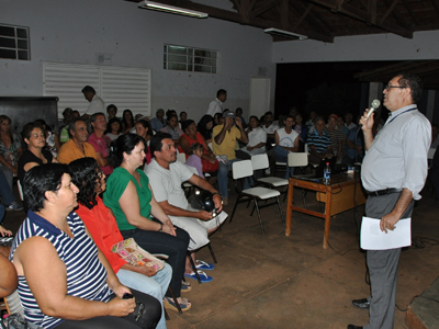 Secretário de meio Ambiente, José Estevão, reuniu-se com produtores nesta semana -