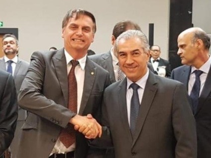 Bolsonaro vai governar o Brasil pela primeira vez, e Azambuja, o Estado pelo segundo mandato - Divulgação/arquivo