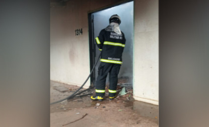 Corpo de Bombeiros atendeu o caso na manhã desta quarta-feira (20) - Divulgação/ Bombeiros