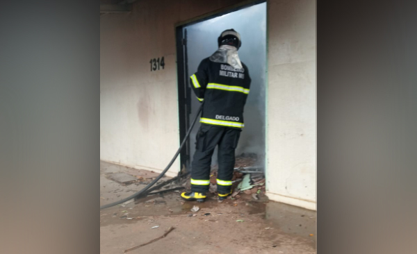 Corpo de Bombeiros atendeu o caso na manhã desta quarta-feira (20) - Divulgação/ Bombeiros Corpo de Bombeiros atendeu o caso na manhã desta quarta-feira (20) - Divulgação/ Bombeiros