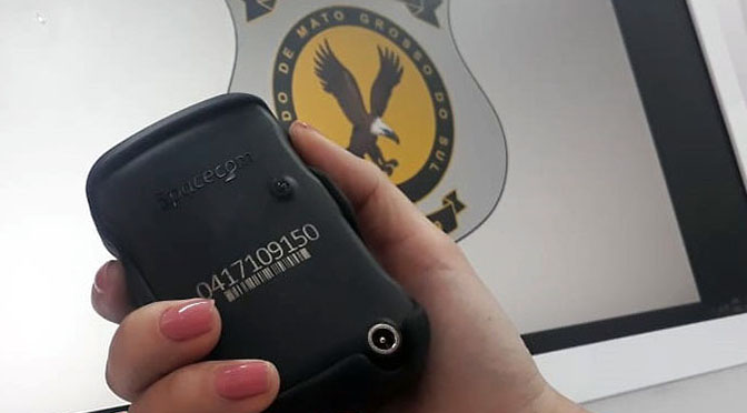 Neste primeiro momento, estão disponíveis 20 unidades portáteis de rastreamento, que contribuem, principalmente, no combate à violência contra mulheres - Divulgação/Agepen Neste primeiro momento, estão disponíveis 20 unidades portáteis de rastreamento, que contribuem, principalmente, no combate à violência contra mulheres - Divulgação/Agepen