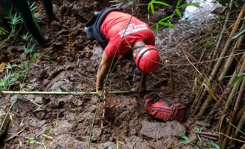 Equipes em terra e as aeronaves já estão em campo - Divulgação/Corpo de Bombeiros de Minas Gerais