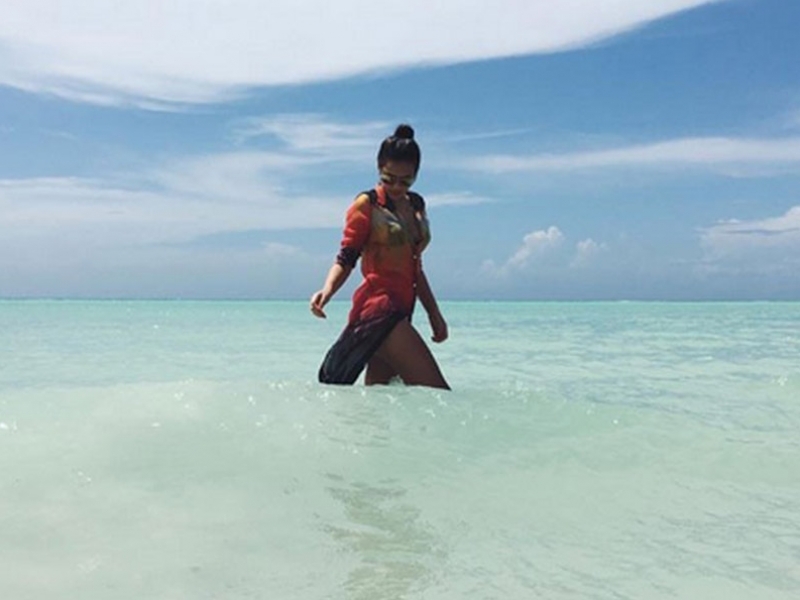 Bruna Marquezine em praia em Varadero, em Cuba - Reprodução/ Instagram 