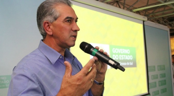 Reinaldo Azambuja, governador de Mato Grosso do Sul - Arquivo/JP